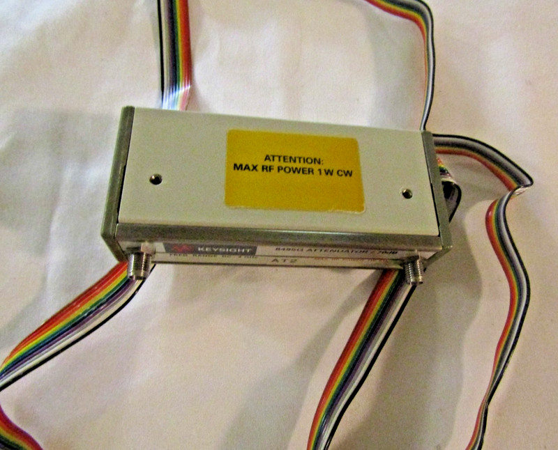 Keysight / Agilent 8495G Opt: /002/016 Programmable Step Attenuator DC 4GHz 70dB gallery