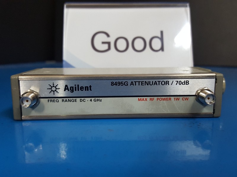 Agilent 8495G: Program Step Attenuator DC-4Ghz 70 dB (Opt. 002 011) – 0130