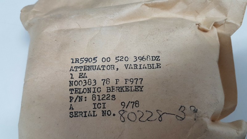 5985005203968 ATTENUATOR,VARIABLE 8122S gallery