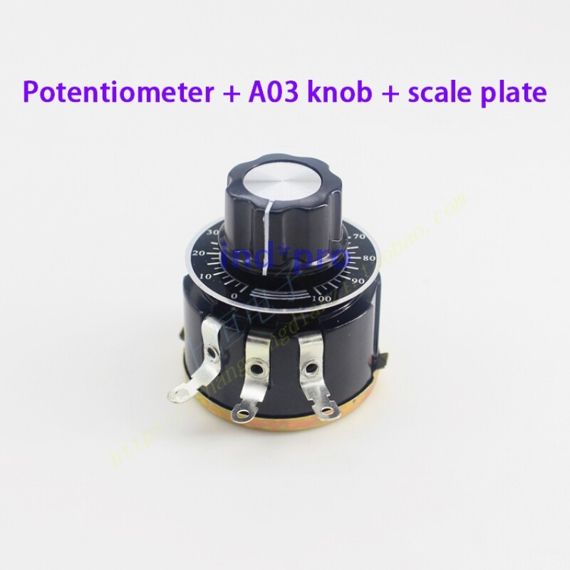 10PCS/Lot New WX112(050) Single Coil Wound Potentiometer 5W 1K 2K2 4K7 10K gallery
