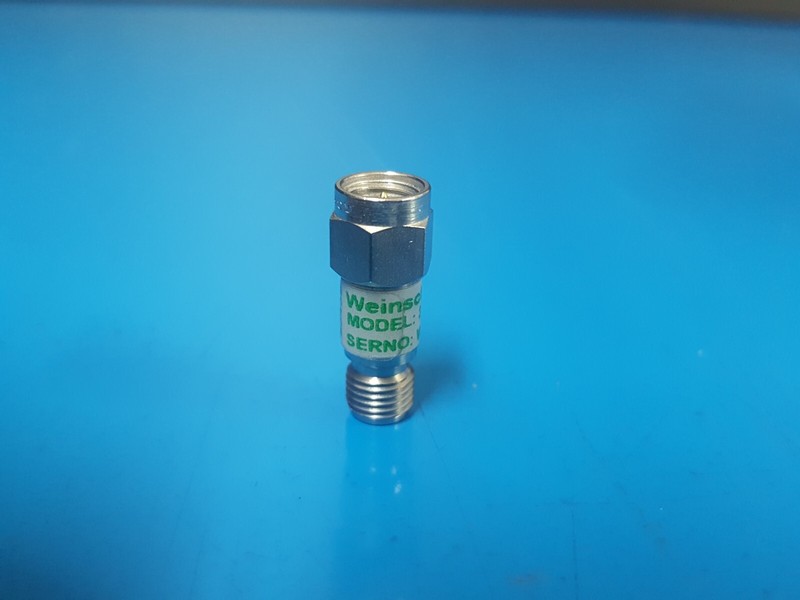 Weinschel 3T-3: Coaxial RF Attenuator 2 W, DC-12.4 GHz (W0860) gallery