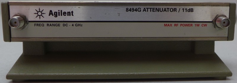 Agilent 8494G Programmable Attenuator 0-11dB DC-4GHz Tested and Working