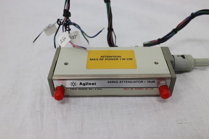 Agilent 8495G /002/011 DC-4GHz 70dB step Attenuator