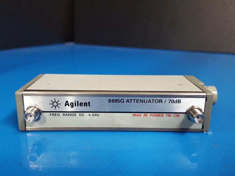 Agilent 8495G: Program Step Attenuator DC-4Ghz 70 dB (Opt. 002 011) - 0140 gallery
