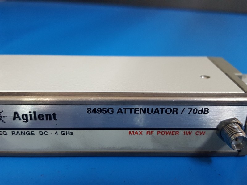 Agilent 8495G: Program Step Attenuator DC-4Ghz 70 dB (Opt. 002 011) - 0093 gallery