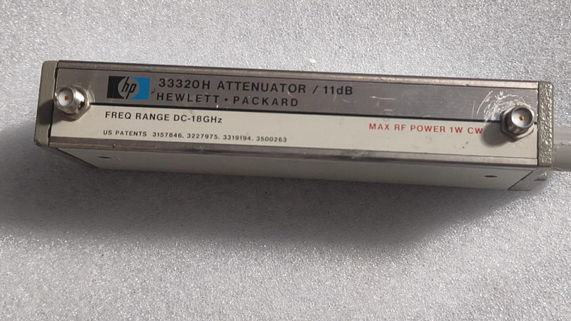 1pcs HP 33320H attenuator, DC-18GHz 11db