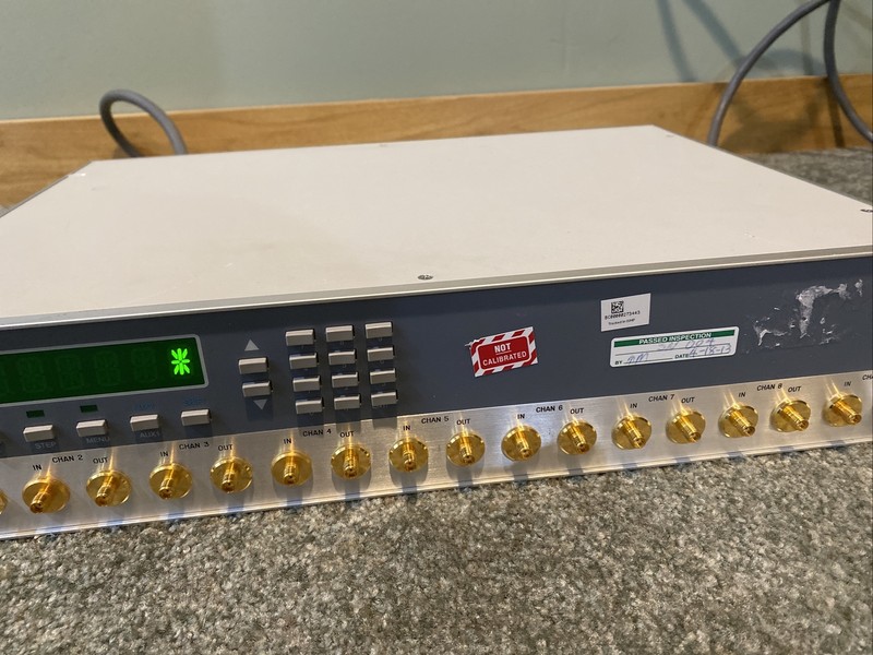 AEROFLEX 6930 PROGRAMMABLE ATTENUATOR DC - 6 GHz, 103 dB/1dB gallery