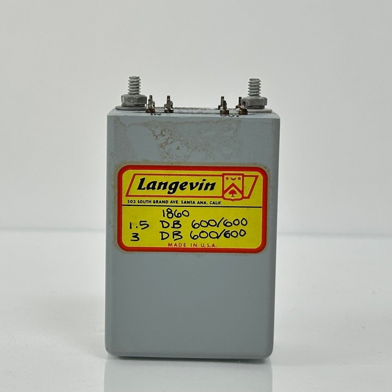Langevin 1860 1.5 DB / 3.0 DB 600-600 Summing Block / Mixer Networks