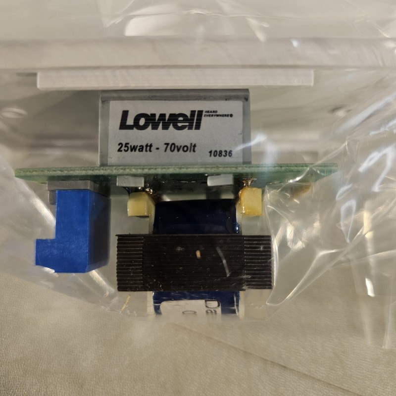 Lowell Gang Speaker Volume Knob Attenuator with White Wall Plate 25LVC SW 25W gallery
