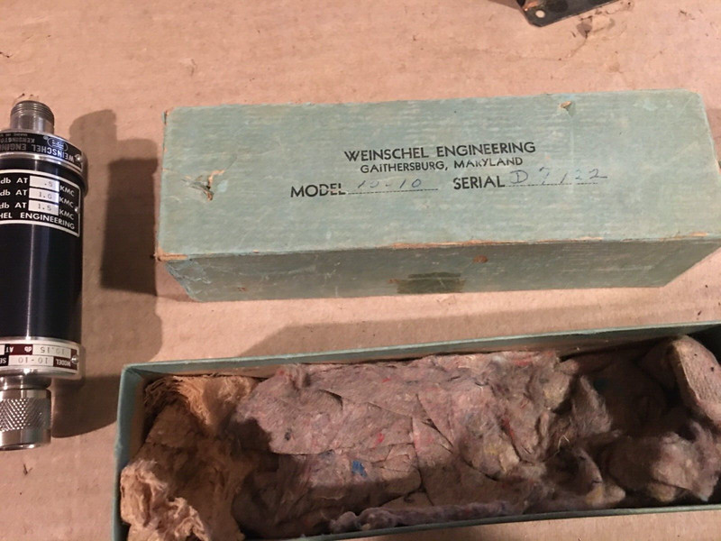WEINSCHEL ENGINEERING model 10-10 used gallery