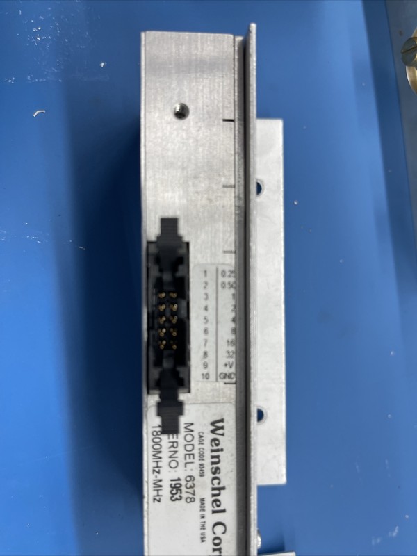 Aeroflex/Weinschel, 6378 Programmable Attenuators 2 Pcs gallery