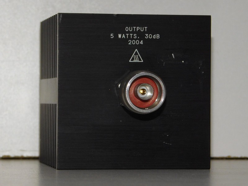 Pasternack PE7317-30 30 dB Fixed Attenuator N Female Male Directional 50W 18GHz gallery