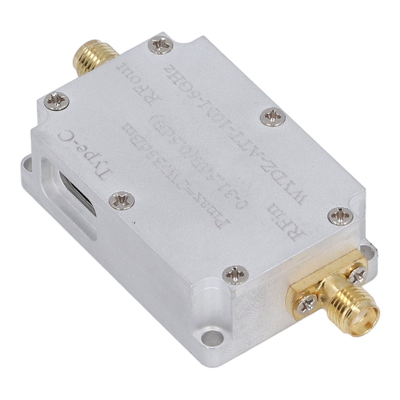 Digital Attenuator TYPE C SMA Female 2W 0‑31.5dB 10M‑6GHZ CNC Digital Attenuator