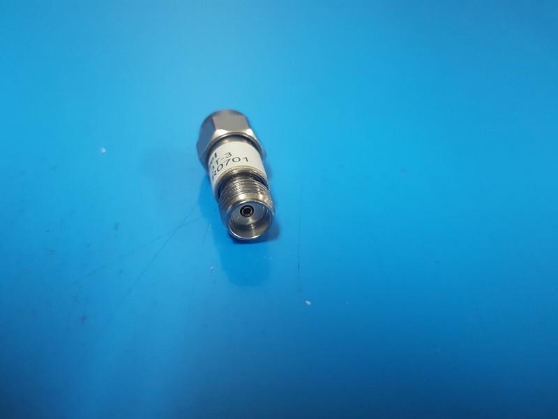 Weinschel 3T-3: Coaxial RF Attenuator 2 W, DC-12.4 GHz (R0701) gallery