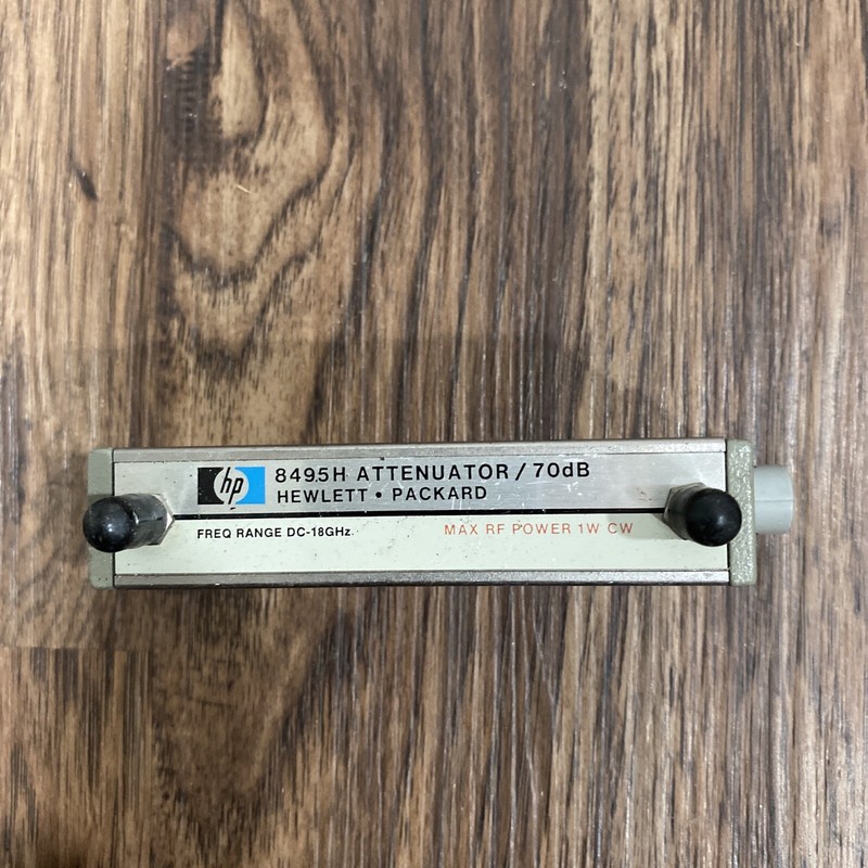 HP 8495H option -002 programmable SMA connectors attenuator DC to 18GHz 70dB