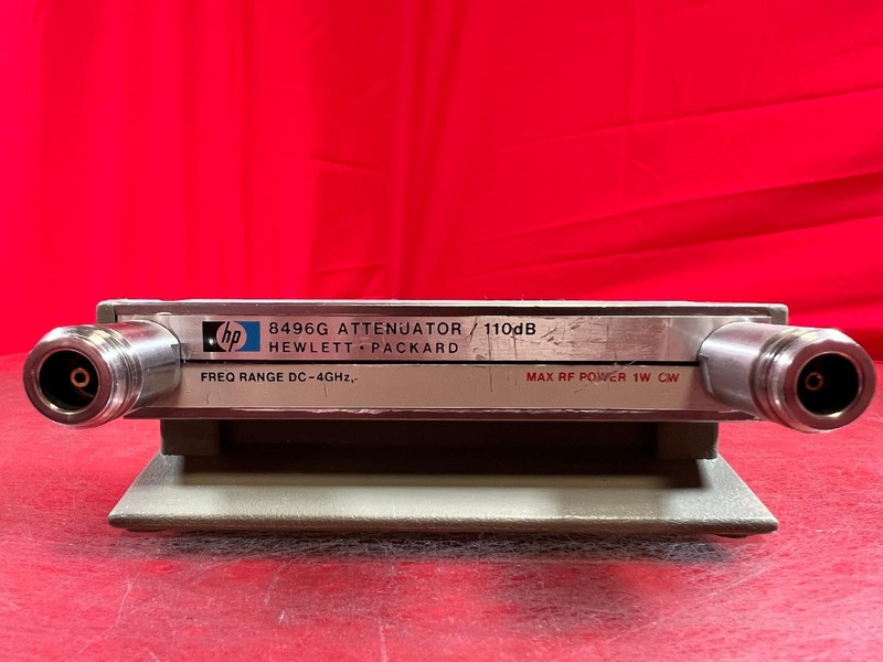 Agilent/Keysight 8494G Programmable Attenuator, 4 GHz, 11 dB, 1-dB Steps gallery