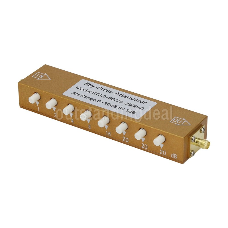 2W SMA - KK Type 0-90dB 0-3GHz RF Adjustable Attenuator High Quality ot25 gallery