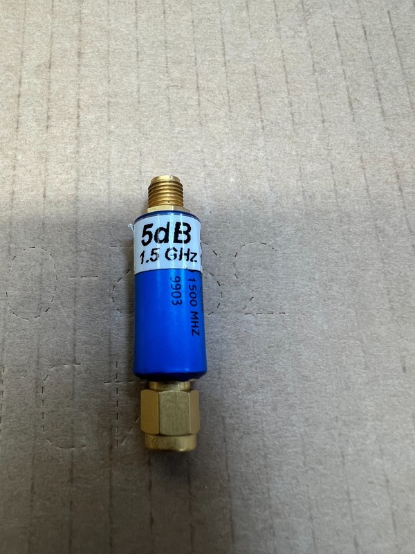 Mini-Circuits SAT-5 Fixed 5dB 1.5GHz Attenuator
