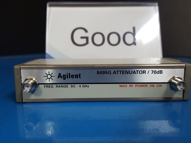 Agilent 8495G: Program Step Attenuator DC-4Ghz 70 dB (Opt. 002 011) – 0111