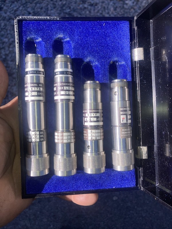 WEINSCHEL ENGINEERING Model 9236 Serial 367 ATTENUATOR SET