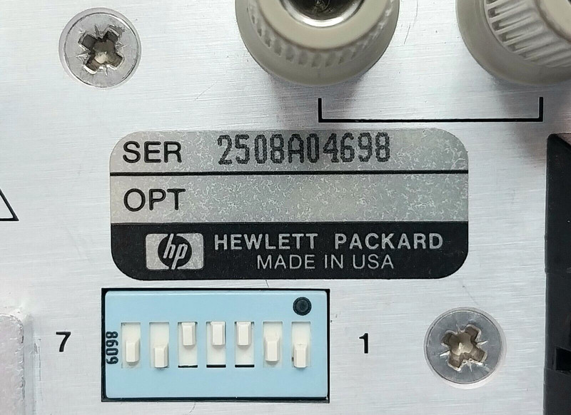 Agilent (HP) 11713A Attenuator / Switch Driver (S/N: 3748A06874) Clean & Tested gallery