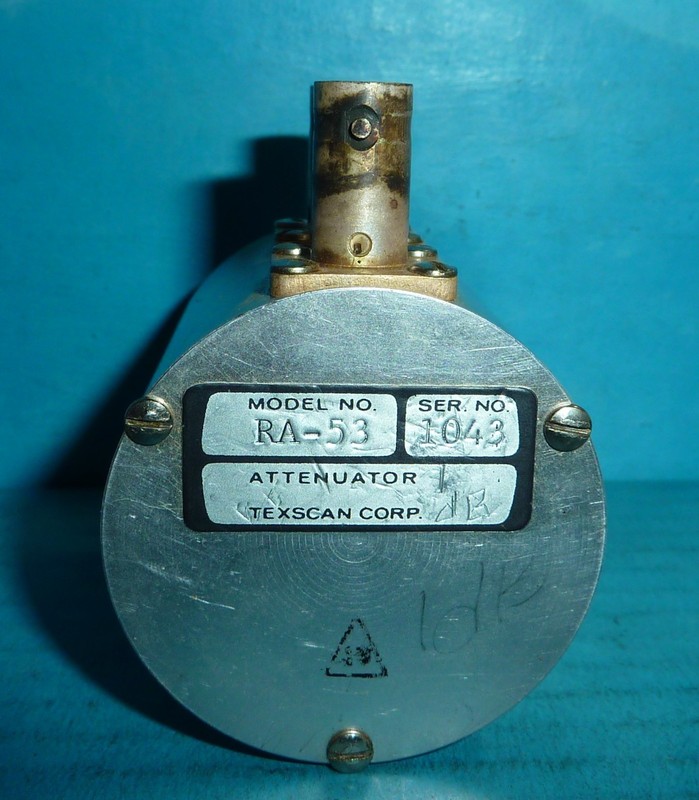 Texscan RA-53 Rotary Step Attenuator 0-1.0dB BNC 1GHz gallery