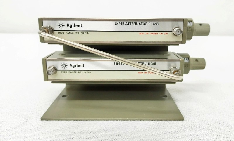 Agilent 8496B 8494B Manual Attenuator DC-18GHz 110dB SMA Japan gallery