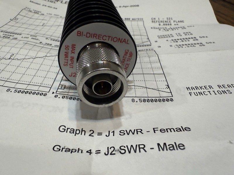 Aeroflex Weinschel 24-40-34 Coaxial Attenuator gallery
