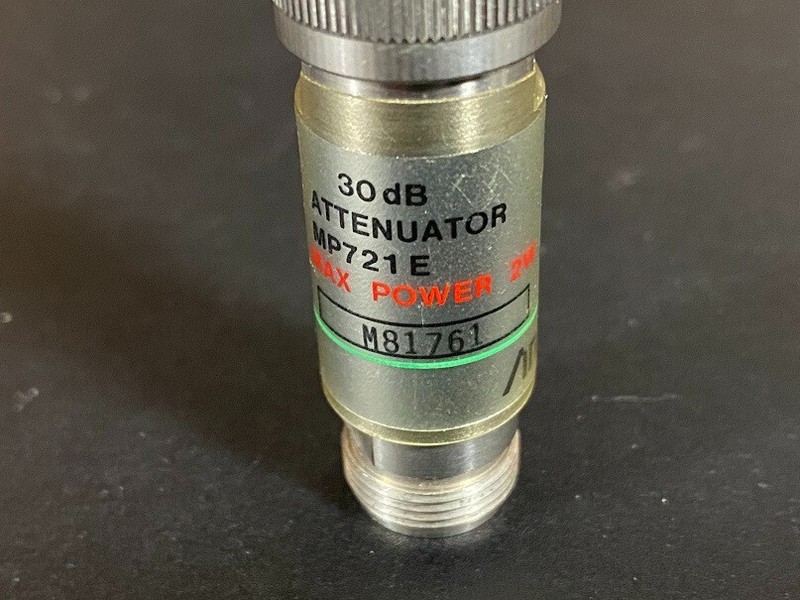 MP721E 12.4GHz 30db 2W RF N coaxial fixed attenuator