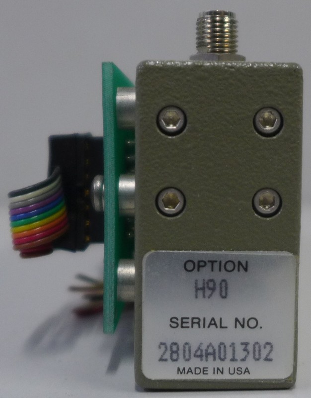 HP 33323K Opt H90 Prog. Attenuator DC-26.5 GHz, 0-90 dB, 10 dB step, 24 VDC gallery