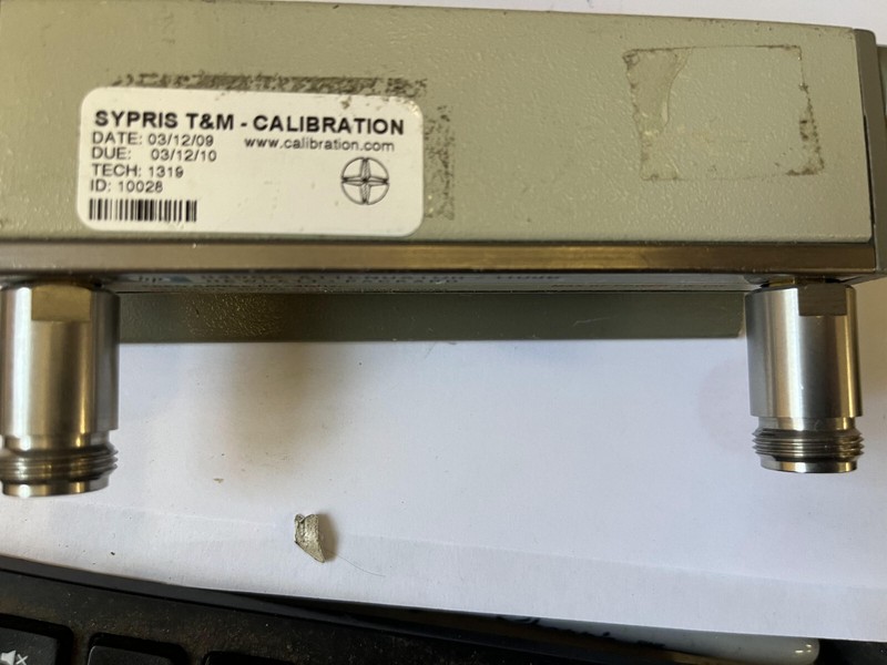 6bb Agilent HP 8496H opt 001 890 Programmable Attenuator, 18 GHz,110dB, 10dB gallery