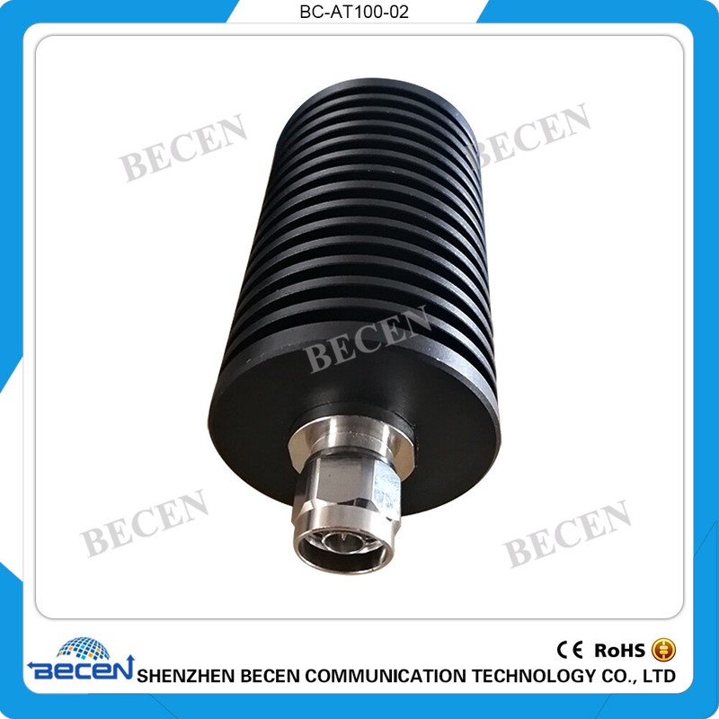 N-JK 100W N 15dB Attenuator Plug male to Jack female 100 Watt DC-3Ghz Attenuator gallery