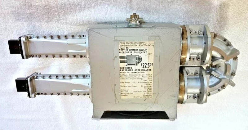 DYMEC INC. Precision Microwave Waveguide Attenuator Model DY5338 USED gallery