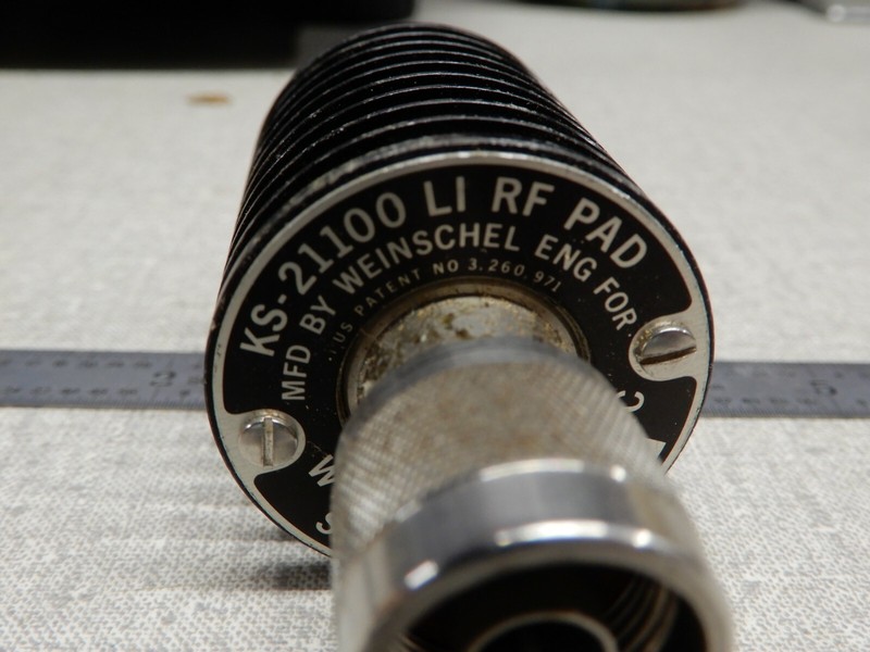 Weinschel For Western Electric KS-21100 LI RF Pad 10 dB Load Termination gallery