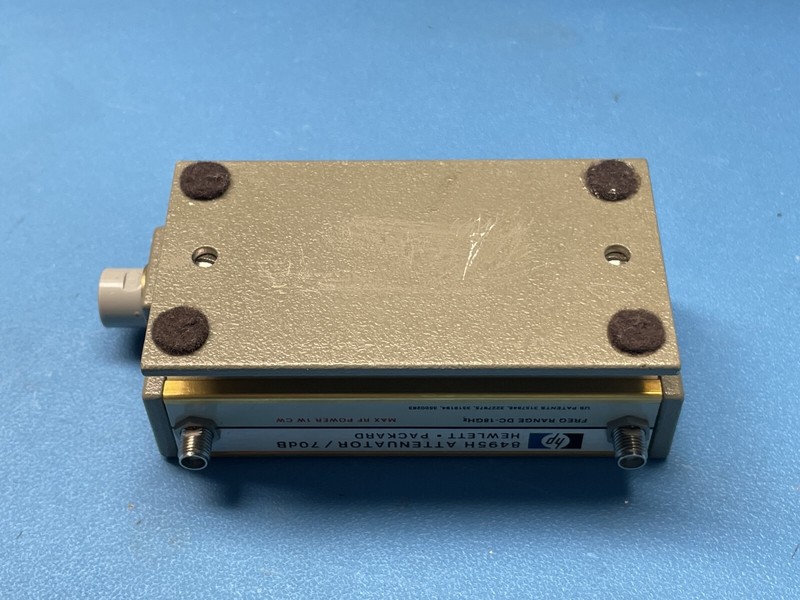 HP 8495H Programmable Step Attenuator, SMA, DC-18 GHz, 0-70 dB gallery