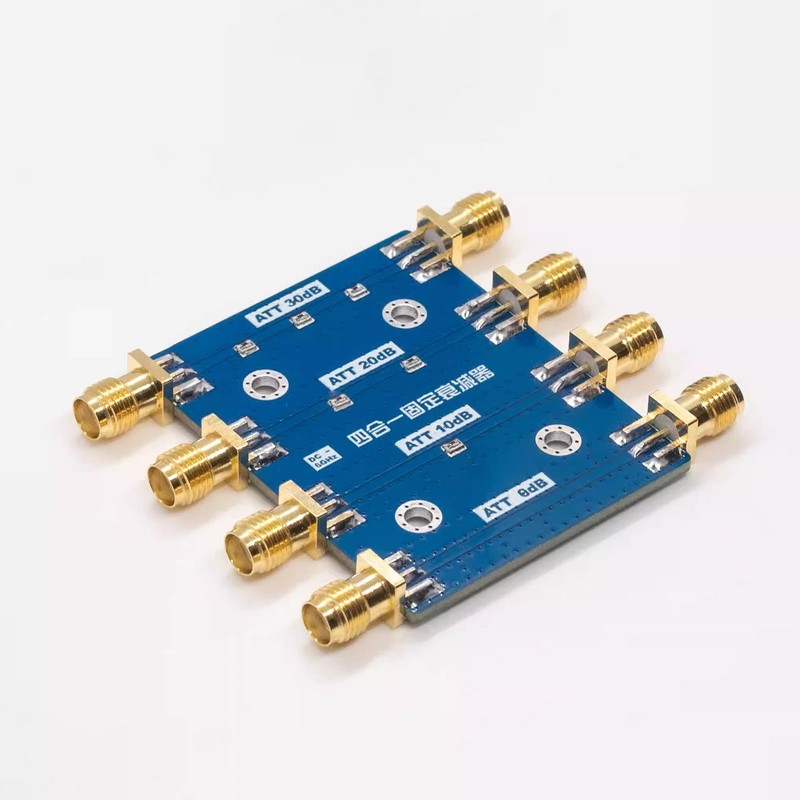 Fixed Attenuator Module DC-6GHz 0dB 10dB 20dB 30dB 4-IN-1 RF Attenuator -new gallery