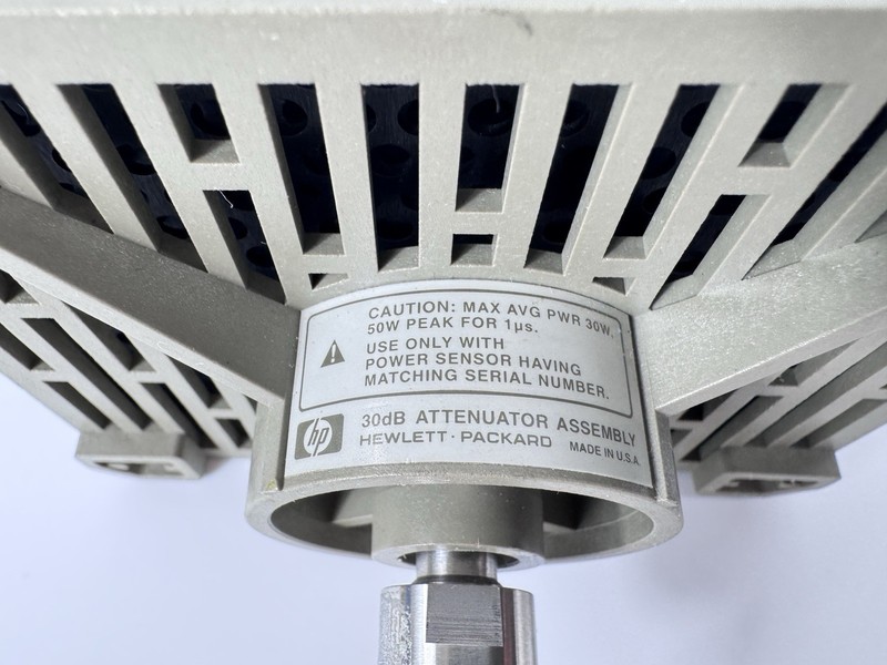 HP Agilent 8498A 30 dB Attenuator, 30W Max, RF Microwave, Tested gallery