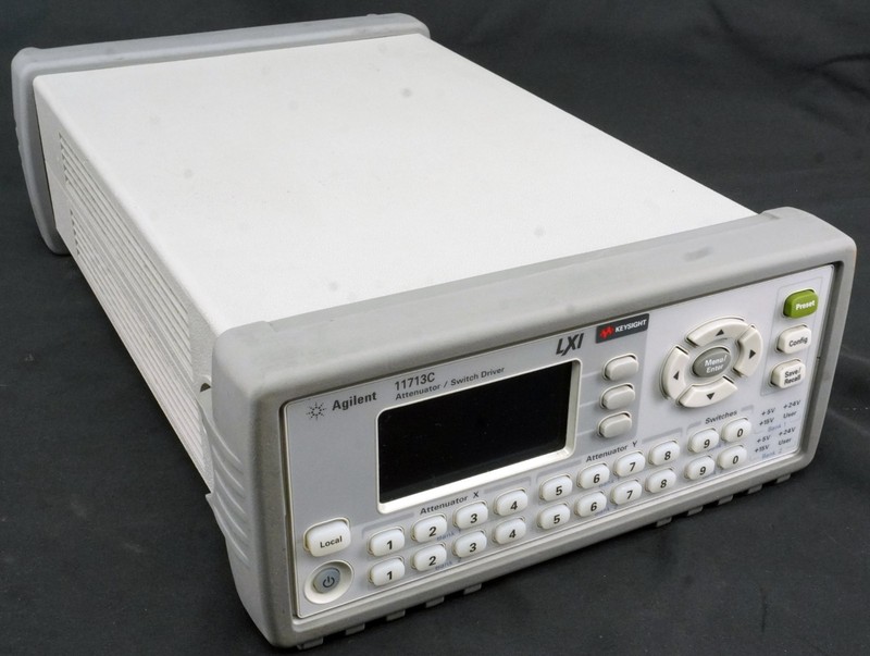 HP - Agilent - Keysight 11713C LXI-Compliant Attenuator/Switch Driver Lot F gallery