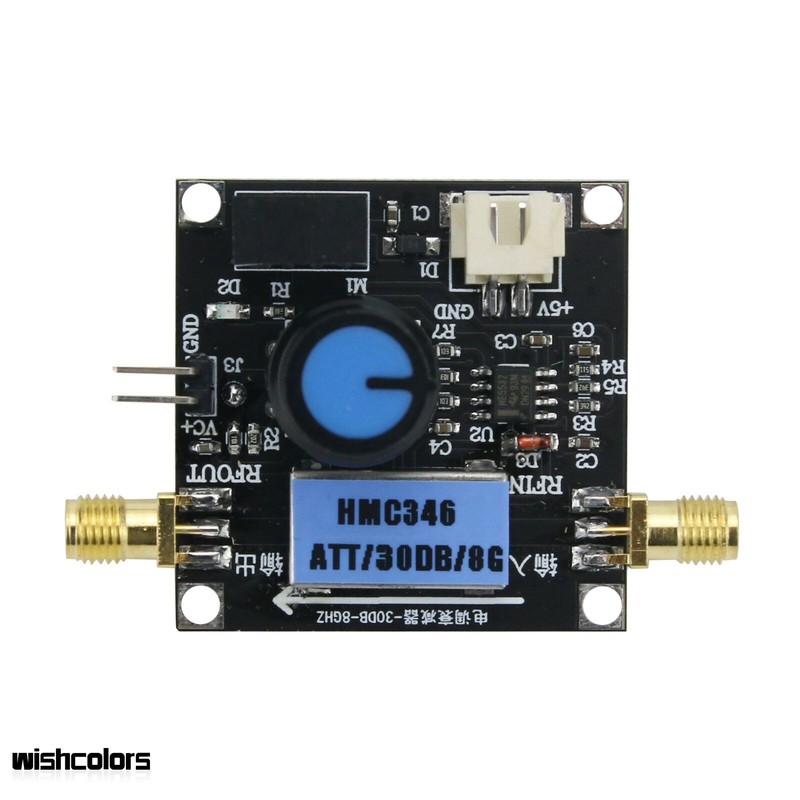 HMC346 RF Attenuator Module Positive Voltage Controlled Linear DC-8GHZ-32DB wis gallery
