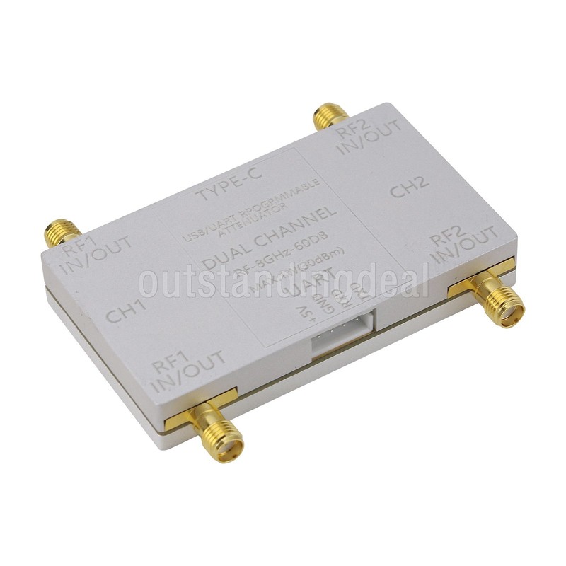 RF-8GHz-60DB Programmable Attenuator + Type-C Cable + Offline Main Control Board gallery