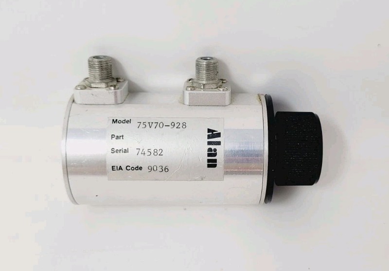 ALAN 75V70 928 0 – 70 dB RF MICROWAVE FREQUENCY COAXIAL STEP ATTENUATOR