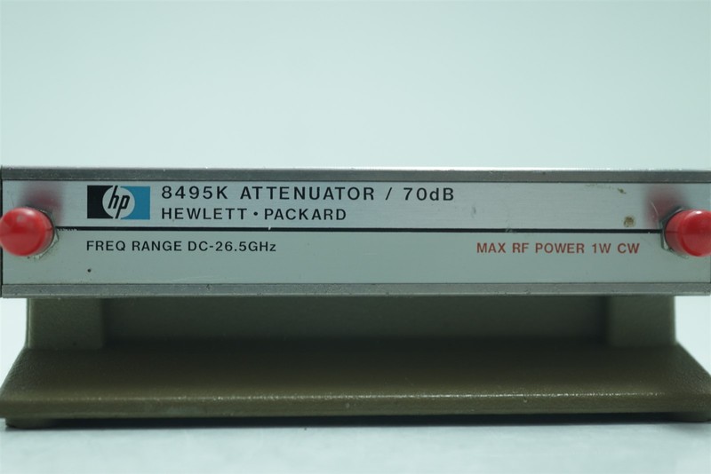 HP Agilent 8495K 70dB DC-26.5GHz Programmable Step Attenuator TESTED gallery