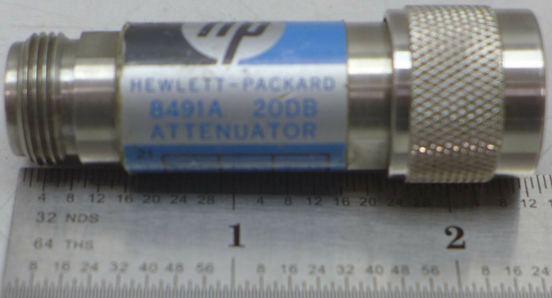 HP 8491A 20dB Attenuator #37553
