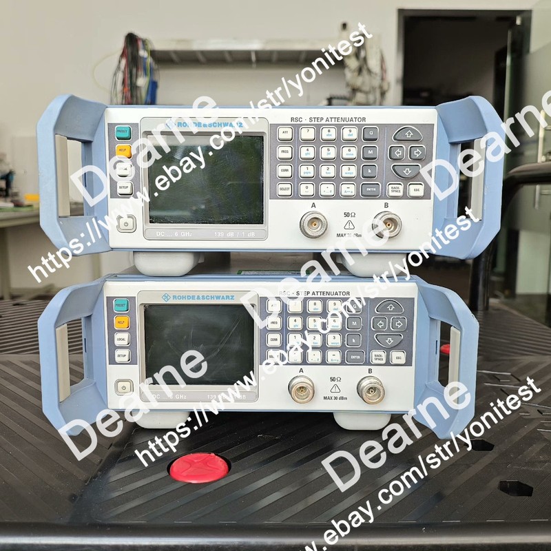 1 pcs Rohde & Schwarz Signal Generator RSC STEP ATTENUATOR DC 6GB 139 dB/1dB