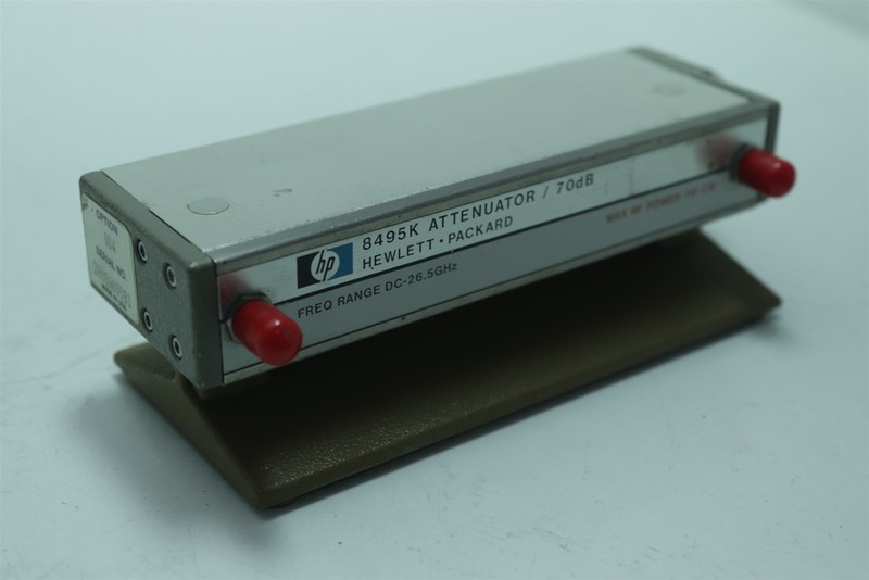 HP Agilent 8495K 70dB DC-26.5GHz Programmable Step Attenuator TESTED