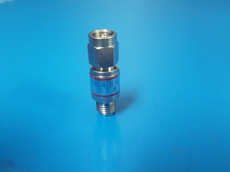 HRS_ T-106(40): DC-18GHz 6dB Coaxial Fixed Attenuator (8185) gallery
