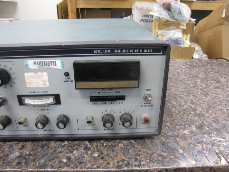 Vintage Weinschel Engineering 1801A Stabilized RF Ratio Meter gallery