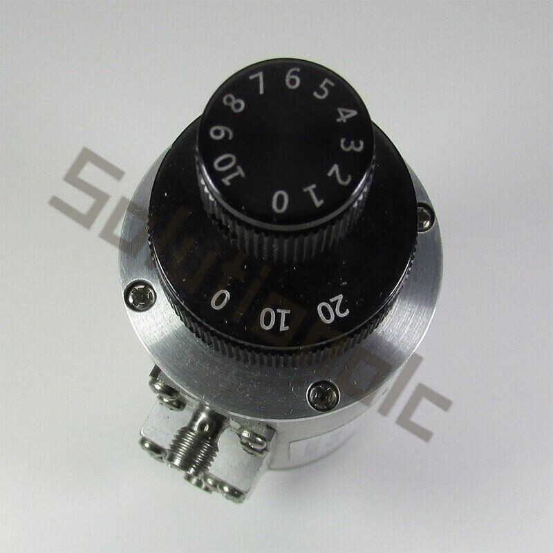 RF Adjustable Step Attenuator JFW 50DR-055 DC-2GHz 0-30dB 1dB 2W SMA(1PCS USED) gallery
