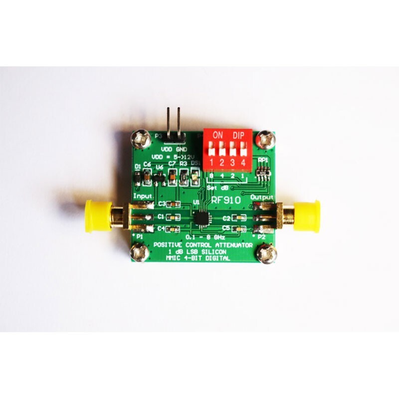 RF910 0.1G~8GHz RF Attenuator Module Radio Accessory with Toggle Switch ot16 gallery