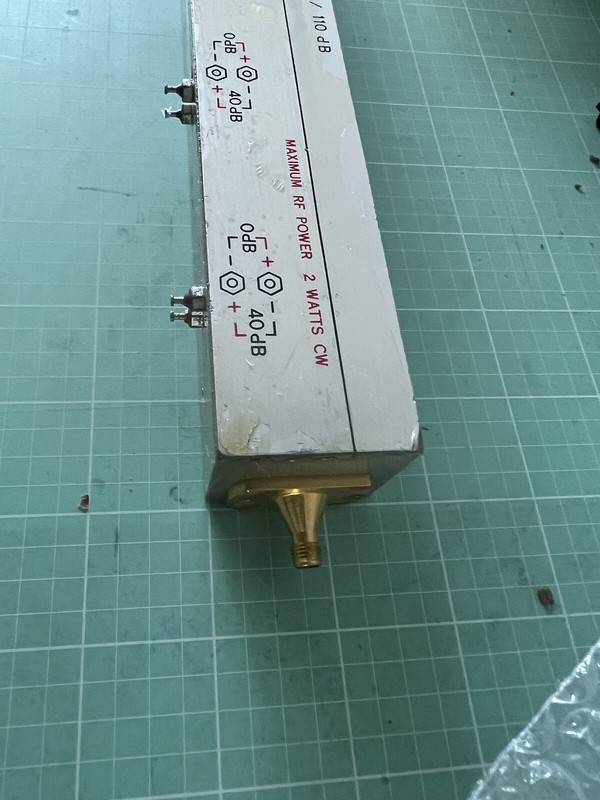 HP 33305B PROGRAMMABLE ATTENUATOR 110db gallery
